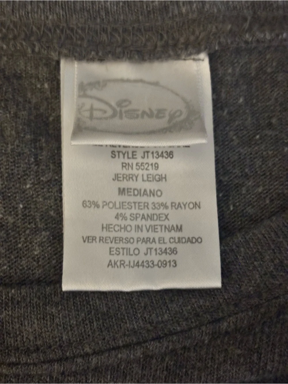 Gray Mickey Mouse Graphic Sweatshirt